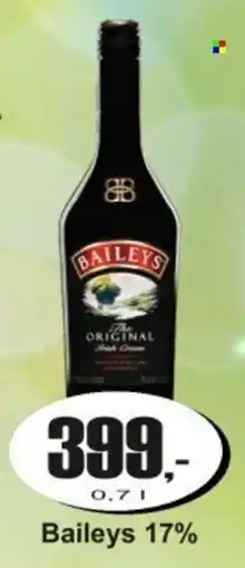 Adam Baileys 17% nabídka