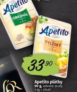 COOP TIP Apetito plátky nabídka