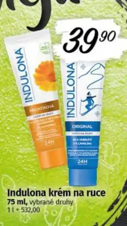 COOP TIP Indulona krém na ruce nabídka