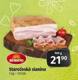 COOP TIP Staročeská slanina nabídka