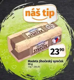COOP TIP Madeta Jihočeský syreček nabídka