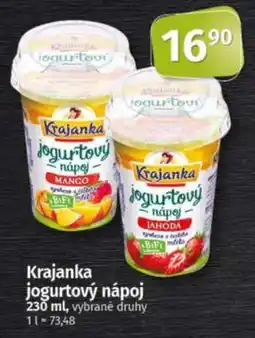 COOP TIP Krajanka jogurtový nápoj nabídka