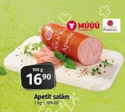 COOP TIP Apetit salám nabídka