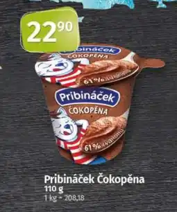 COOP TIP Pribináček Čokopěna nabídka