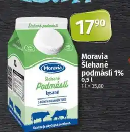 COOP TIP Moravia Šlehané podmáslí 1% nabídka
