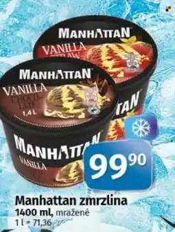 COOP TIP Manhattan zmrzlina nabídka