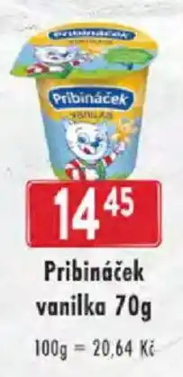 Astur&Qanto Pribináček vanilka nabídka