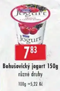 Astur&Qanto Bohušovický jogurt nabídka