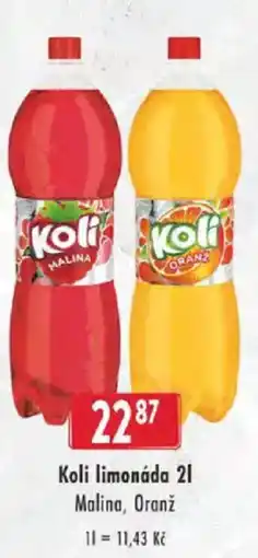 Astur&Qanto Koli limonáda nabídka
