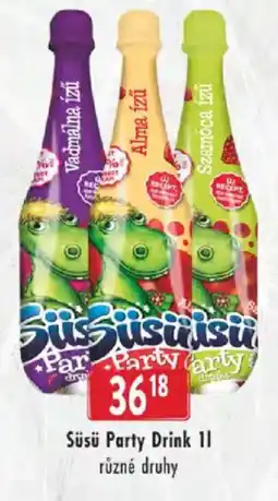 Astur&Qanto Süsü Party Drink nabídka