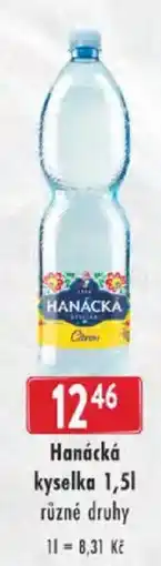 Astur&Qanto Hanácká kyselka nabídka