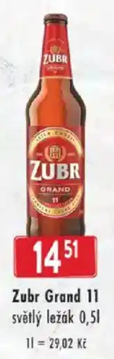 Astur&Qanto Zubr Grand 11 světlý ležák nabídka