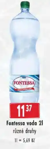 Astur&Qanto Fontessa voda nabídka