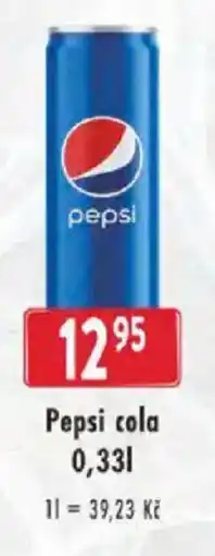 Astur&Qanto Pepsi cola nabídka