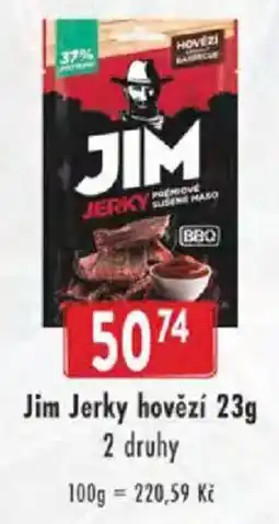 Astur&Qanto Jim Jerky hovězí nabídka