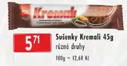 Astur&Qanto Sušenky Kremali nabídka