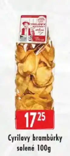 Astur&Qanto Cyrilovy brambůrky solené nabídka