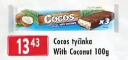 Astur&Qanto Cocos tyčinka With Coconut nabídka