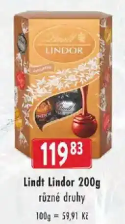 Astur&Qanto Lindt Lindor nabídka