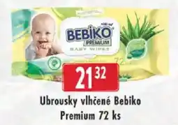 Astur&Qanto Ubrousky vlhčené Bebiko Premium nabídka