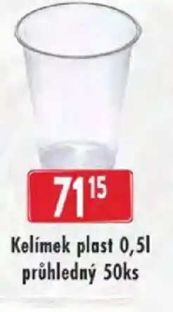 Astur&Qanto Kelímek plast 0,5l průhledný nabídka