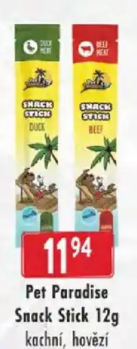 Astur&Qanto Pet Paradise Snack Stick kachní, hovězí nabídka