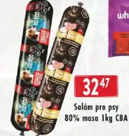 Astur&Qanto Salám pro psy 80% masa CBA nabídka