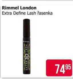 Teta Rimmel London Extra Define Lash řasenka nabídka