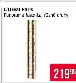Teta L'Oréal Paris Panorama řasenka, různé druhy nabídka