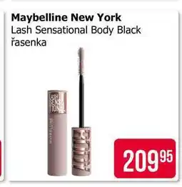 Teta Maybelline New York Lash Sensational Body Black řasenka nabídka