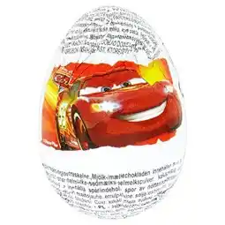 Penny Market Záini Disney Pixar Cars Vajíčko z mléčné čokolády s překvapením 20g nabídka