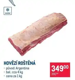 Makro Hovězí roštěná nabídka