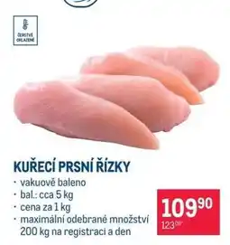 Makro Kuřecí prsní řízky nabídka