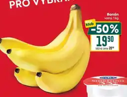Billa Banán volný, 1 kg nabídka