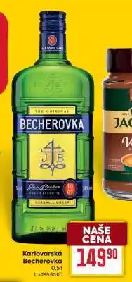 Billa Karlovarská Becherovka nabídka