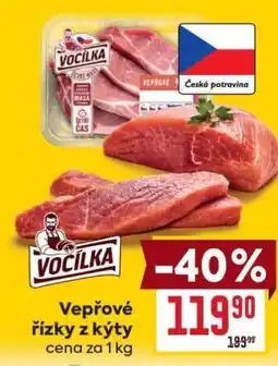 Billa Vepřové řízky z kýty nabídka