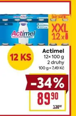 Billa Actimel nabídka