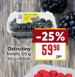 Billa Ostružiny nabídka