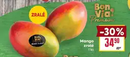 Billa Mango zralé nabídka