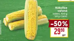 Billa KUKUŘICE VAŘENÁ nabídka