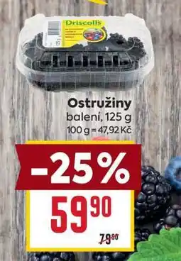 Billa Ostružiny nabídka
