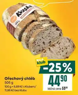 Billa Ořechový Chléb nabídka