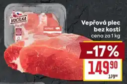 Billa Vepřová plec bez kosti nabídka