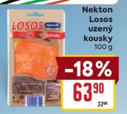Billa Nekton Losos uzený kousky 100 g nabídka