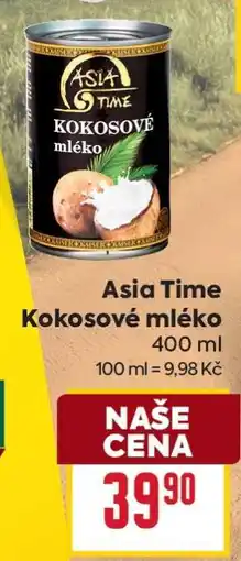Billa Asia Time Kokosové mléko nabídka