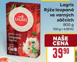 Billa Lagris Rýže loupaná ve varných sáčcích nabídka