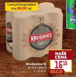Billa Krušovice 12 nabídka