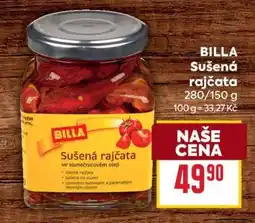 Billa BILLA Sušená rajčata nabídka