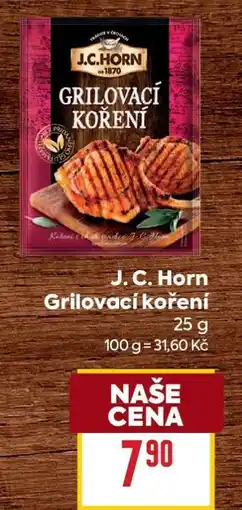 Billa J. C. Horn Grilovací koření nabídka