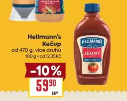 Billa Hellmann’s kečup nabídka